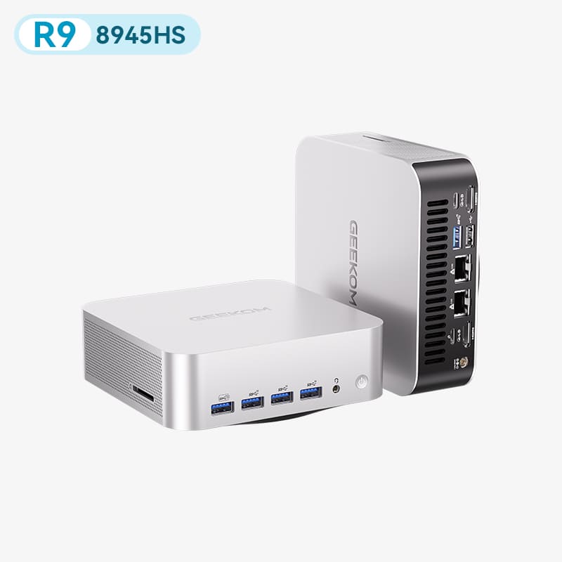 GEEKOM AI PC A8 MAX ミニPC AMD Ryzen R9-8945HS