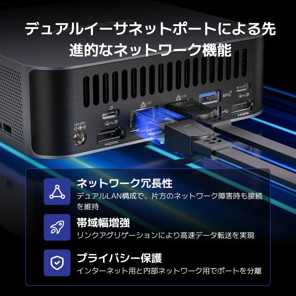 GEEKOM AI PC GT1 Mega ミニPC 第14世代 インテル® CORE™ Ultra5 - 125H/ Ultra9 - 185H - 高性能AIミニPC - 【公式】GEEKOM(ギーコム)日本