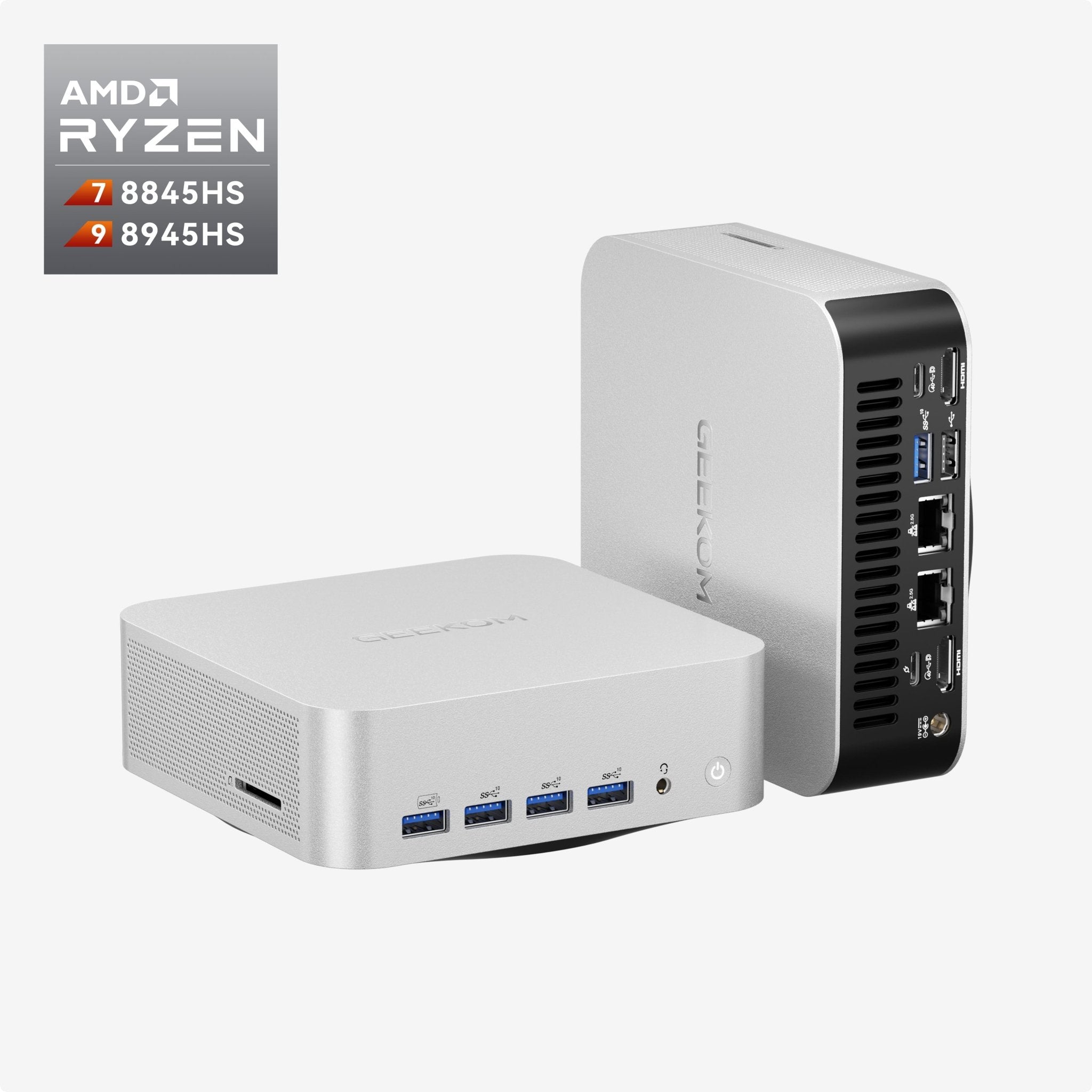 GEEKOM AI PC NUC A8 MAX ミニPC AMD Ryzen R7 - 8845HS/R9 - 8945HS - 高性能AIミニPC - 【公式】GEEKOM(ギーコム)日本