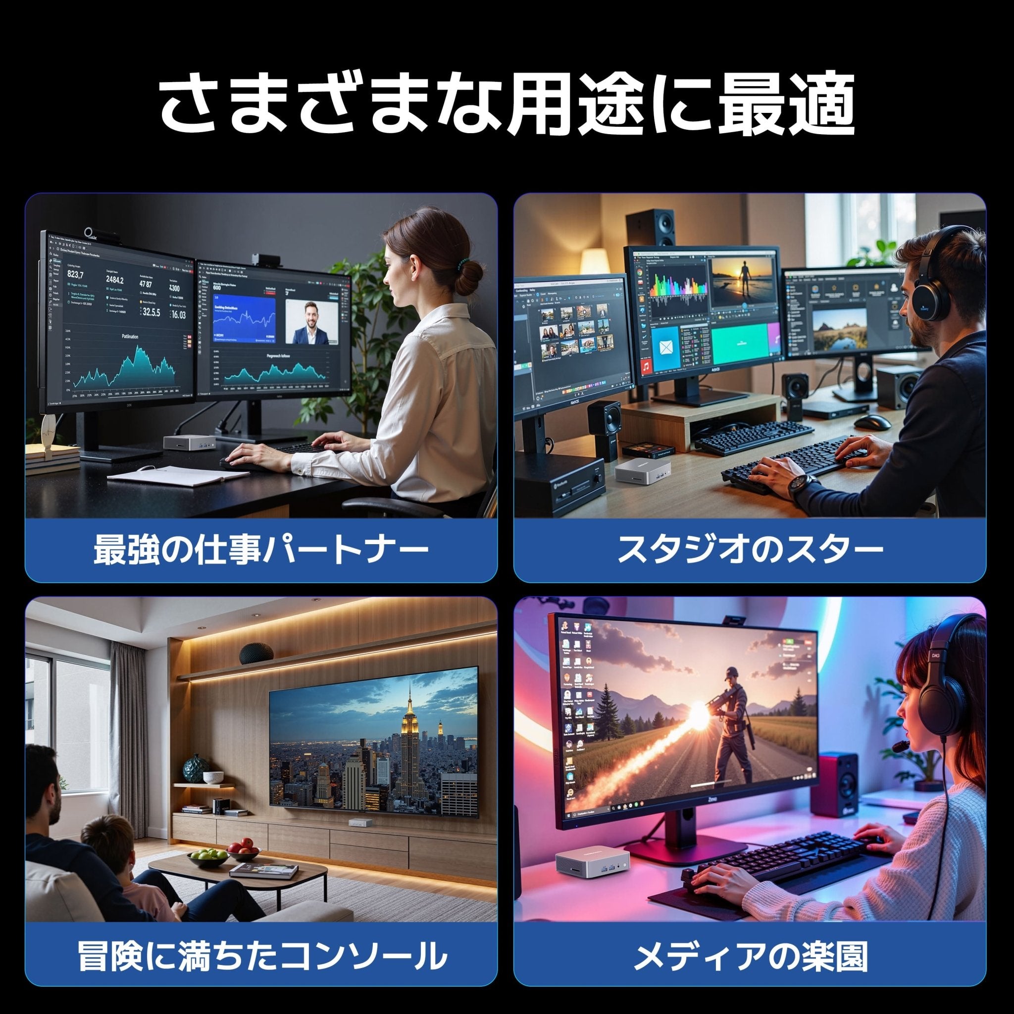 GEEKOM GT13 2025エディション ミニPC第13世代 インテル® CORE™ I9 - 13900HK - 高性能AIミニPC - 【公式】GEEKOM(ギーコム)日本