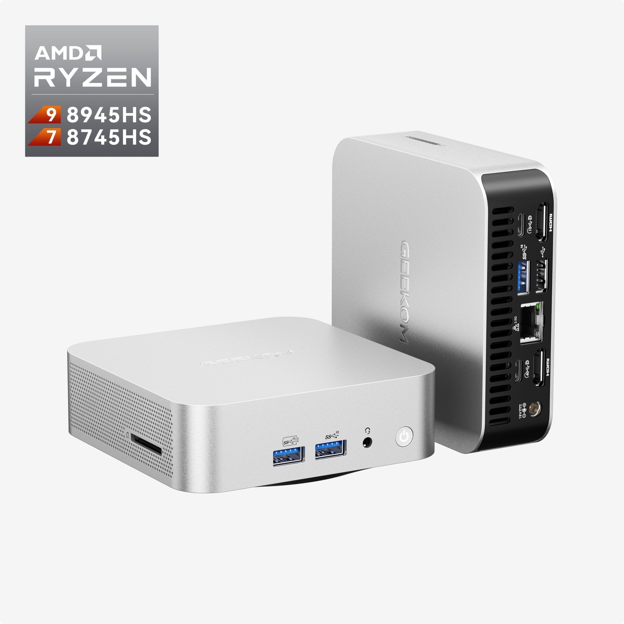 GEEKOM NUC A8 ミニPC AMD Ryzen R7 - 8845HS/R9 - 8945HS - 高性能AIミニPC - 【公式】GEEKOM(ギーコム)日本