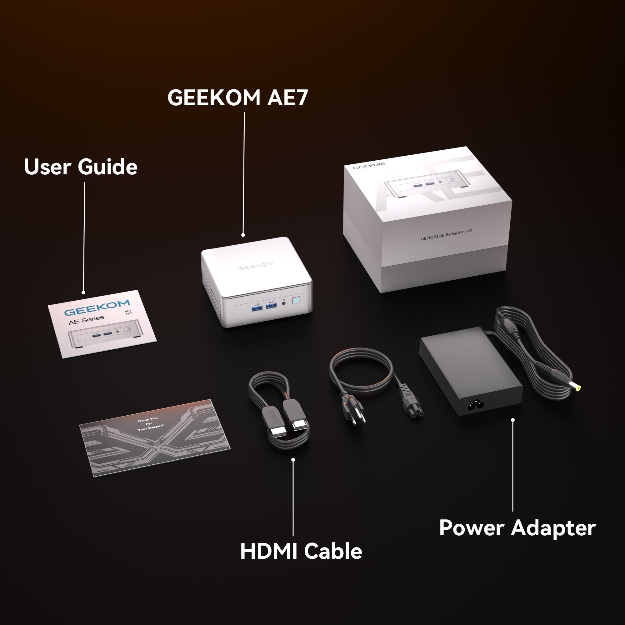 GEEKOM NUC AE7 AMD RYZEN R9 - 7940HS - 高性能AIミニPC - 【公式】GEEKOM(ギーコム)日本