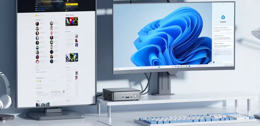 GEEKOMミニPCでデュアルモニターを設定する