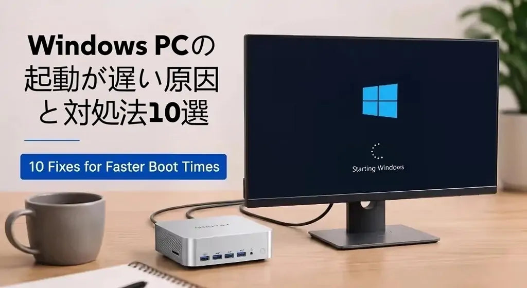 PCの起動が遅い