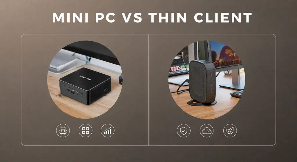ミニPCとシンクライアント