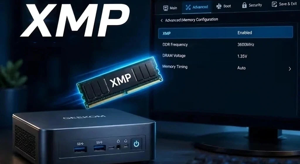 BIOSのXMP