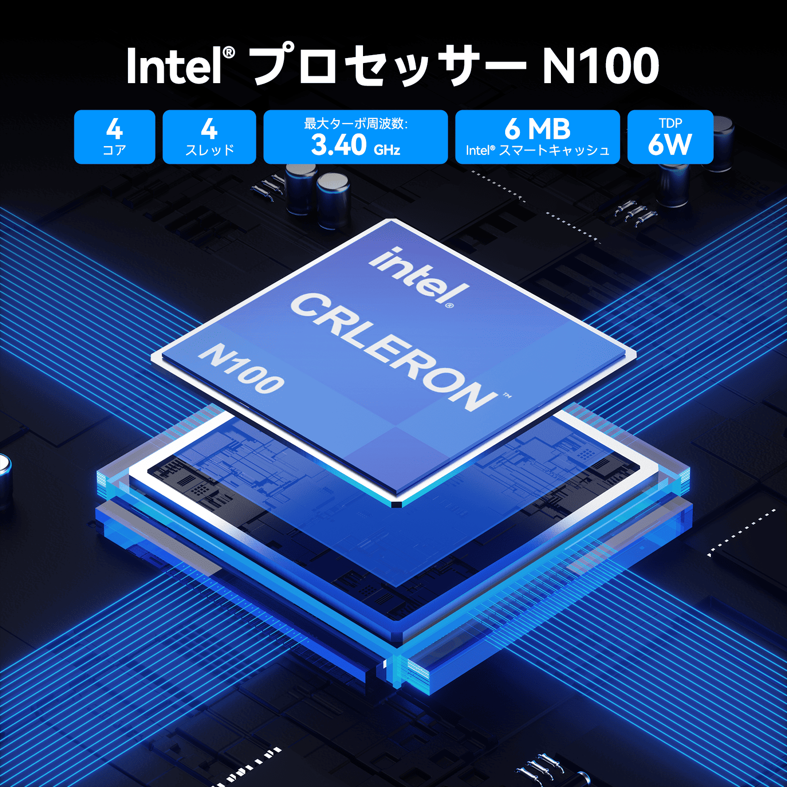 GEEKOM  MINI AIR12 Lite ミニPC 第12世代 インテル® Alder Lake N100