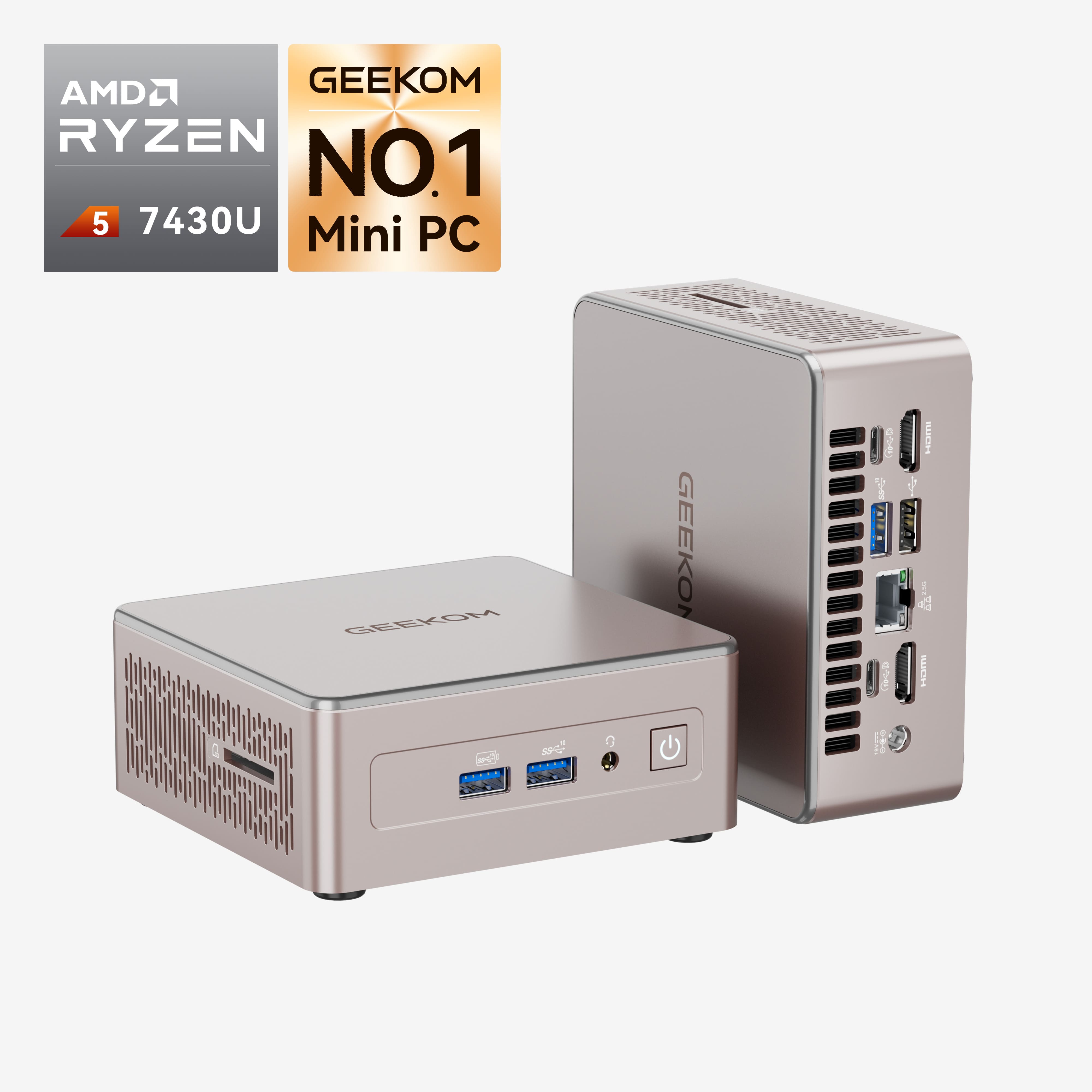 日本限定 GEEKOM A5 2026エディション ミニPC AMD Ryzen R5-7430U