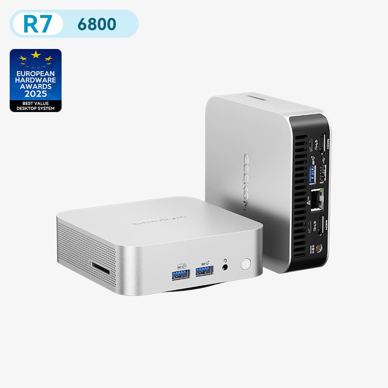 GEEKOM A6 ミニPC AMD Ryzen R7-6800H