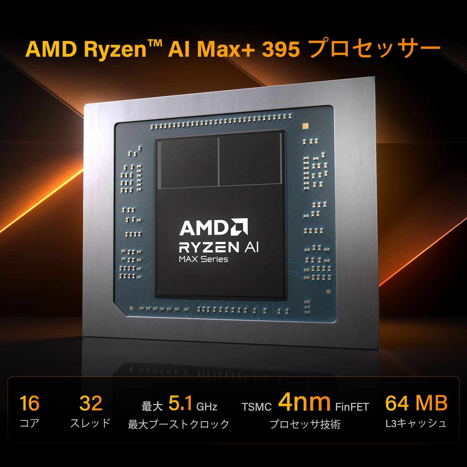 GEEKOM AI PC A9 Mega ミニPC AMD Ryzen AI Max+ 395