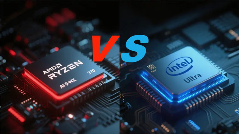 AMD Ryzen AI 9 HX 370 vs Intel Core Ultra：AIミニPCの頂上対決