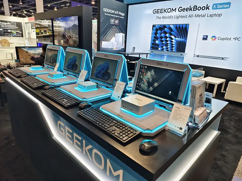 GEEKOM、CES 2026にてプレミアムノートPCおよび次世代Mini PCを初披露