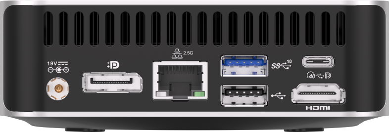 QS1 Pro back connectivity ports