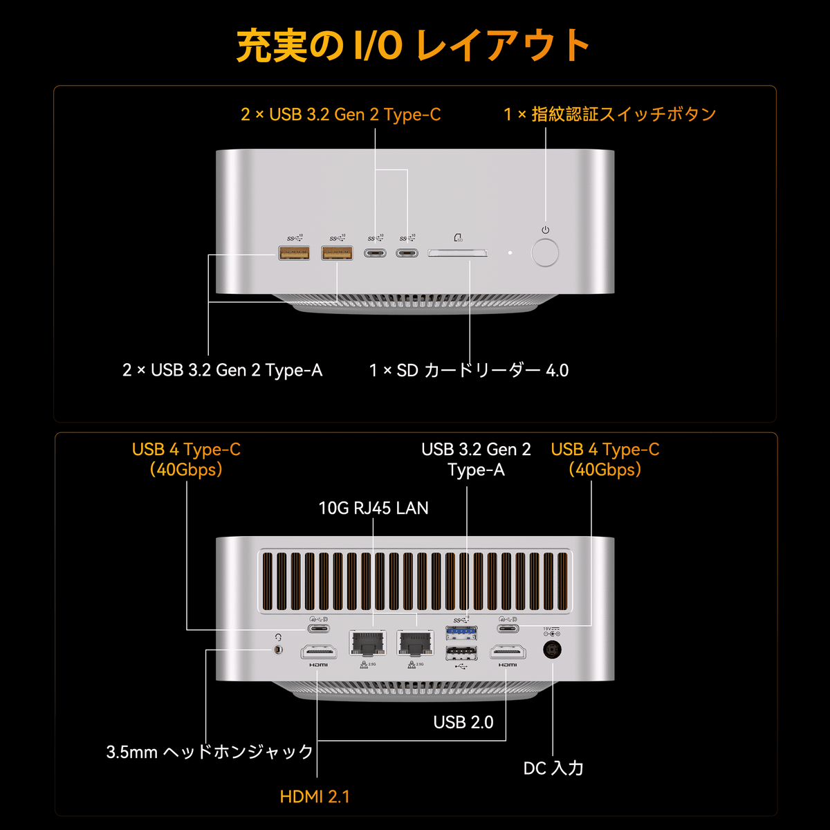 GEEKOM AI PC A9 Mega ミニPC AMD Ryzen AI Max+ 388
