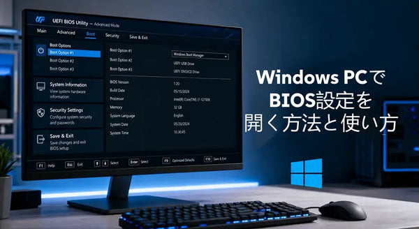 bios設定を起動