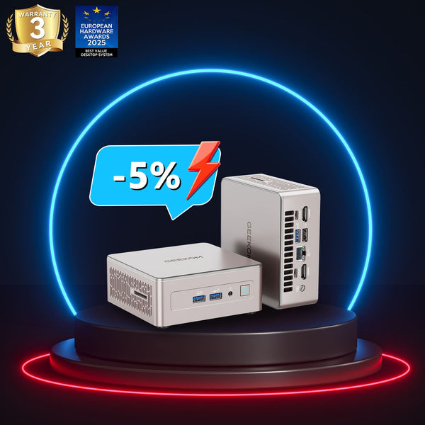 日本限定 GEEKOM A5 2025エディション ミニPC AMD Ryzen R5-7430U/R7-5825U