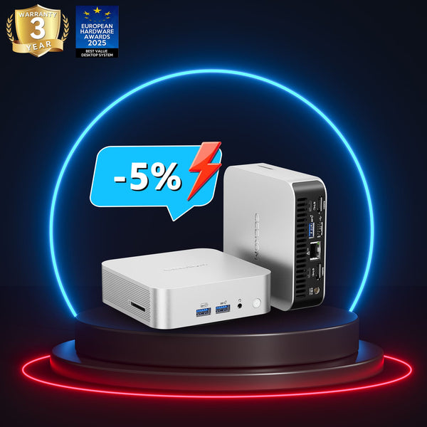 GEEKOM NUC A6 ミニPC |AMD Ryzen R7-6800H 搭載