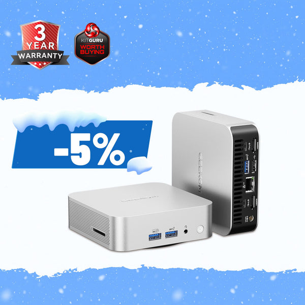 GEEKOM NUC A6 ミニPC |AMD Ryzen R7-6800 搭載