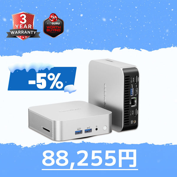 GEEKOM NUC A6 ミニPC |AMD Ryzen R7-6800 搭載