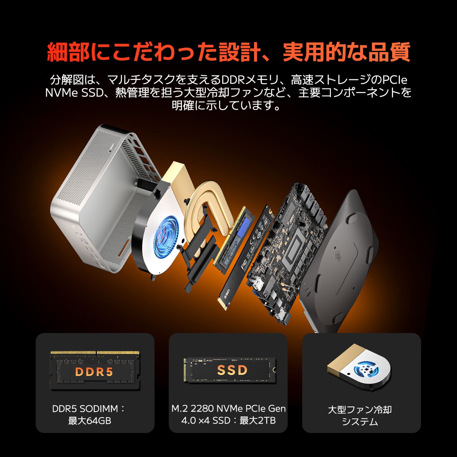 GEEKOM A7 MAX ミニPC AMD Ryzen R9 - 7940HS(新製品) - 高性能AIミニPC |【公式】GEEKOM(ギコム)日本