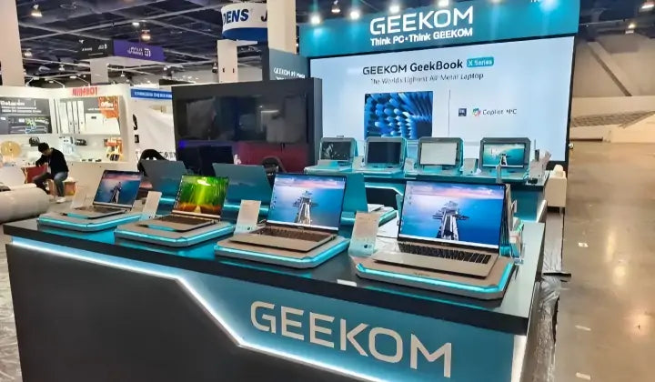GEEKOM、CES 2026にてプレミアムノートPCおよび次世代Mini PCを初披露