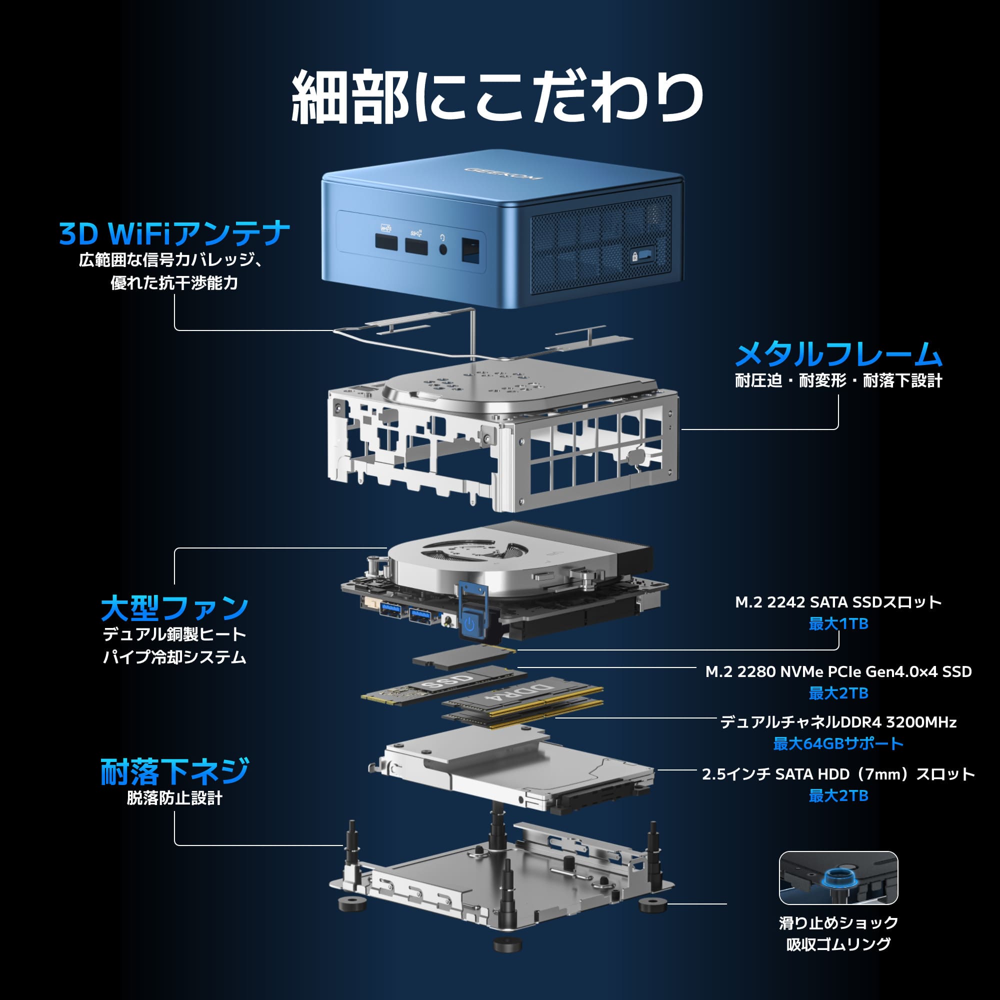 GEEKOM IT12 2025エディションミニPC 第12世代 インテル® Core™ I9 - 12900HK - 高性能AIミニＰＣ - 【公式】GEEKOM(ギーコム)日本