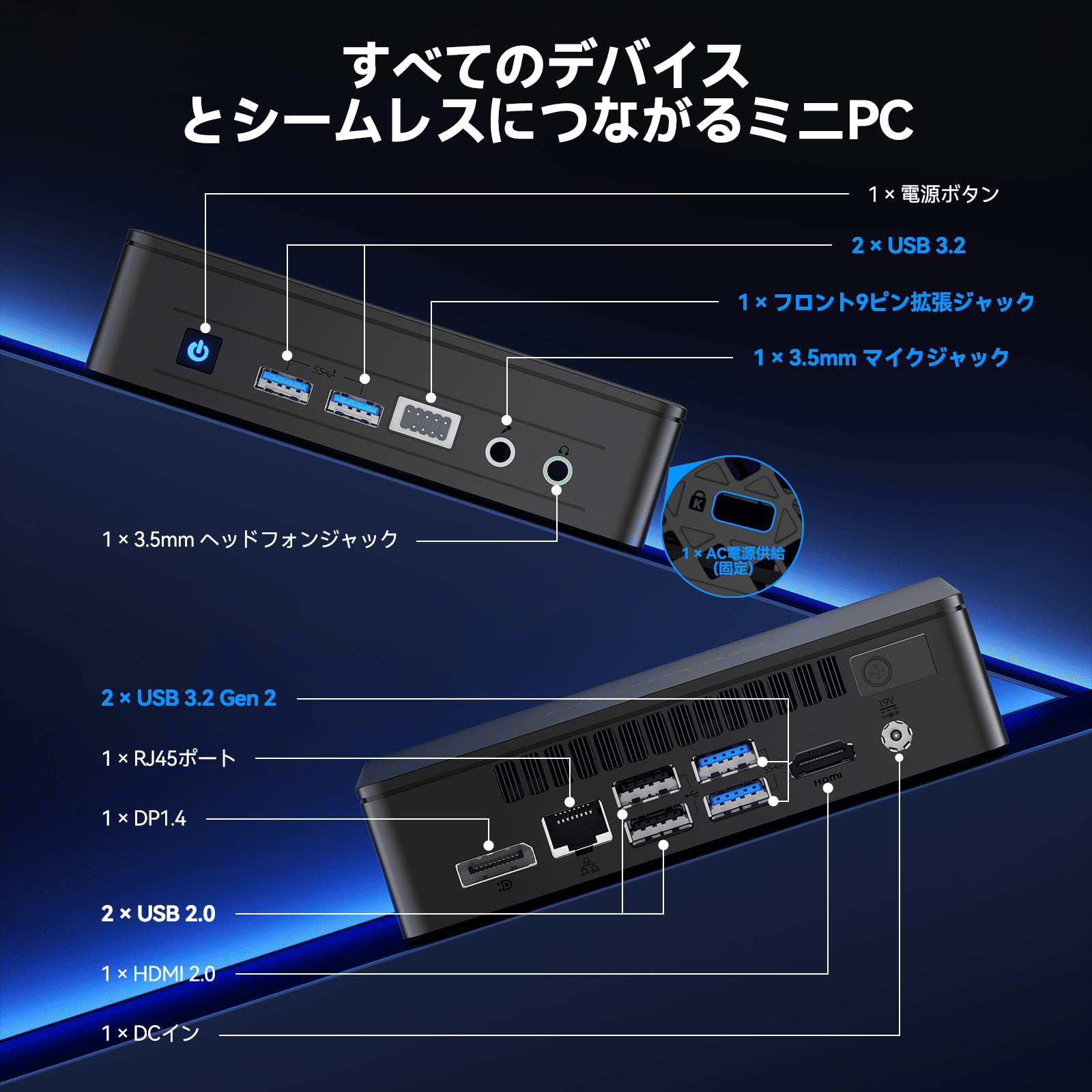 GEEKOM AIR12 Lite ミニPC インテル® Alder Lake N95 GEEKOM AIR12 Lite ミニPC インテル® Alder Lake N95