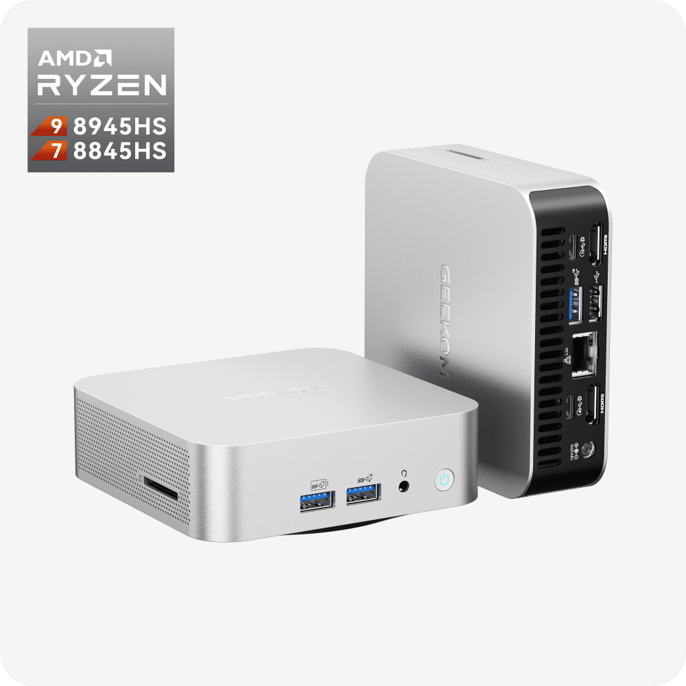 AI PC用NPUプロセッサー Ryzen 9搭載 A8ミニ PC｜GEEKOM（ギコム)