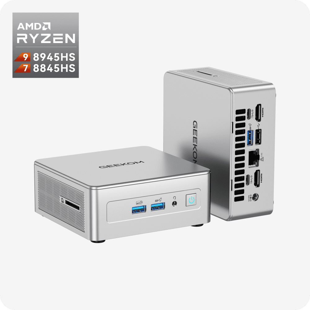 GEEKOM NUC AE8 AMD Ryzen R7 - 8845HS/R9 - 8945HS - 高性能AIミニＰＣ - 【公式】GEEKOM(ギーコム)日本