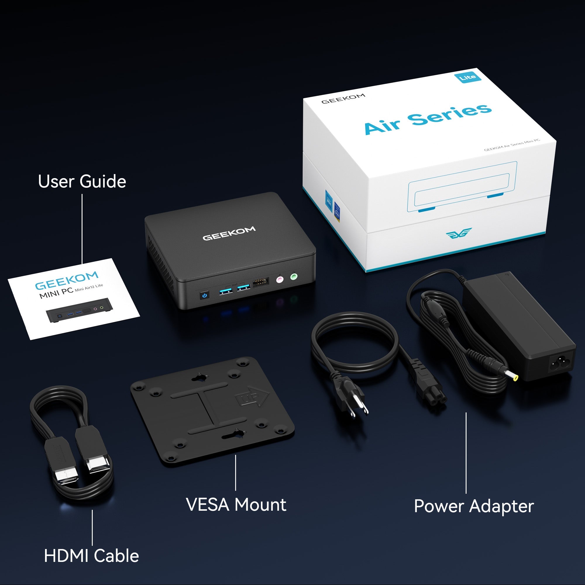 GEEKOM NUC MINI AIR12 Lite 第12世代 インテル® Alder Lake N100 - 高性能AIミニＰＣ - 【公式】GEEKOM(ギーコム)日本