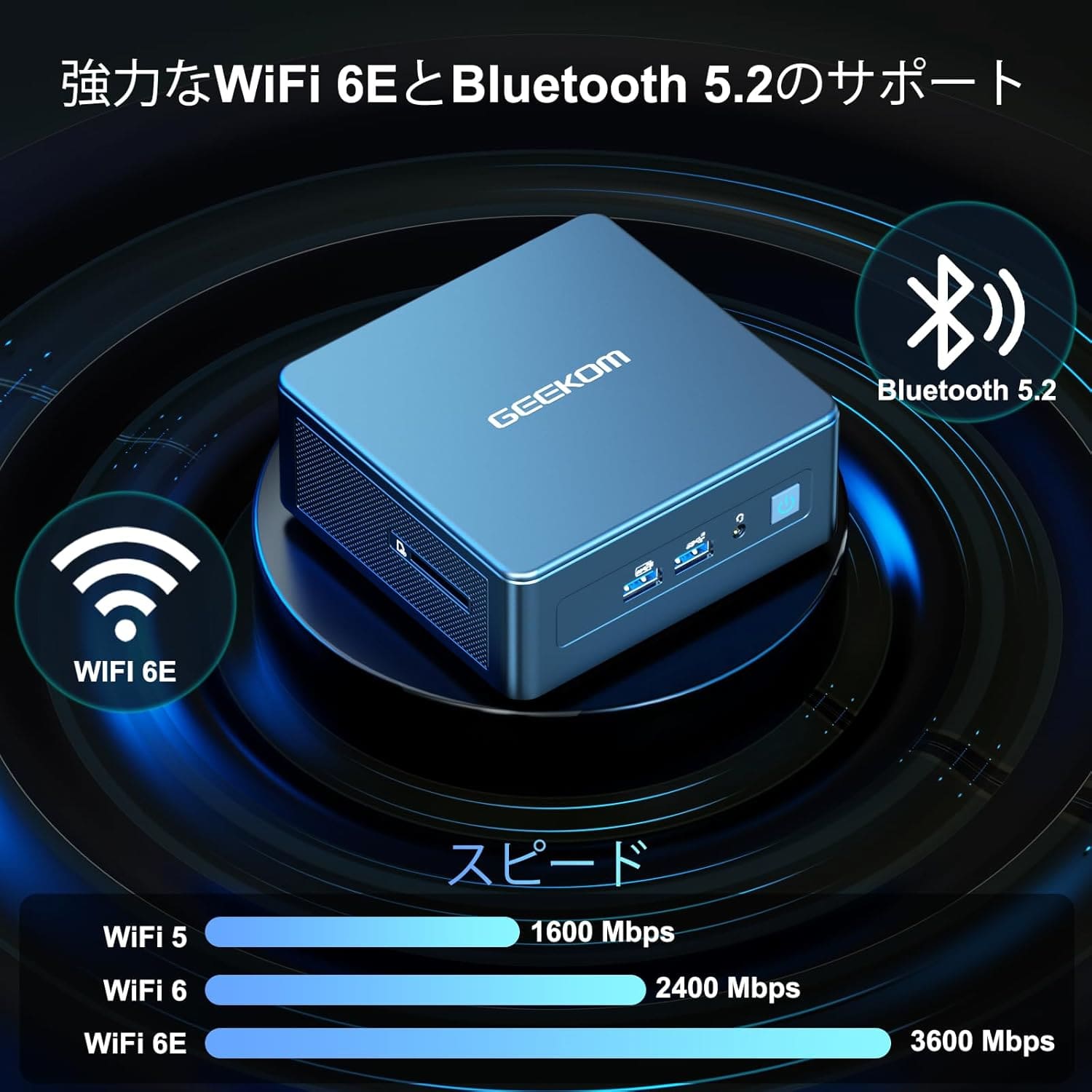 GEEKOM NUC MINI IT13 ミニPC 第13世代 インテル® Core™i9/i7/i5 - 高性能AIミニＰＣ - 【公式】GEEKOM(ギーコム)日本