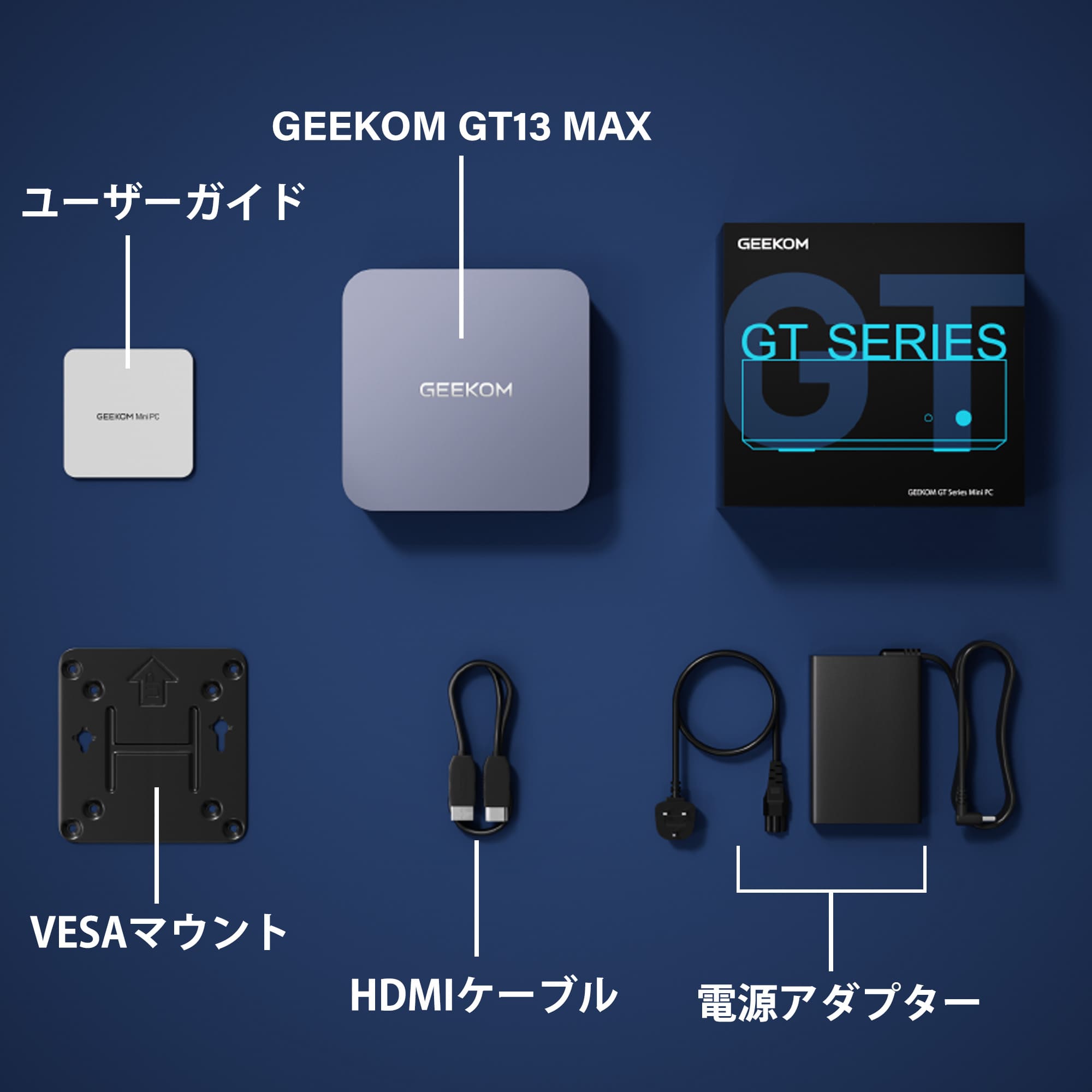 GEEKOM AI PC GT13 MAX ミニPC インテル® CORE™ Ultra9-185H